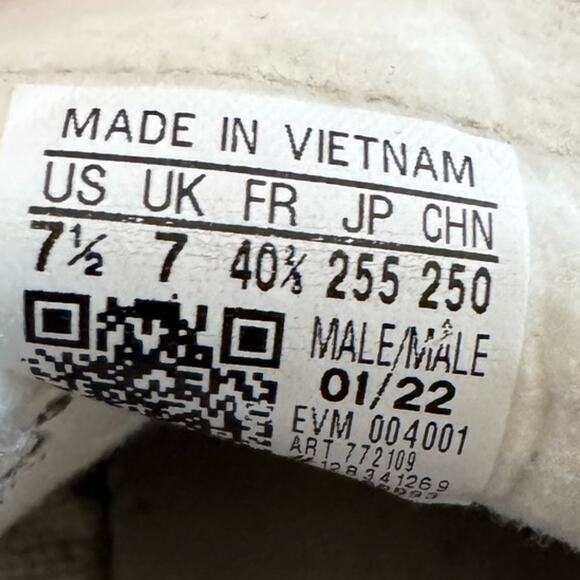 Adidas Samba White Mens Sz 7.5 - Picture 3 of 5